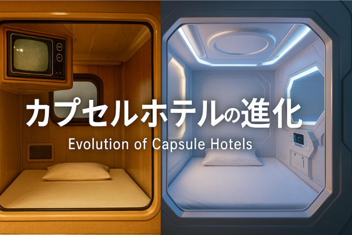 カプセルホテルの歴史と進化
